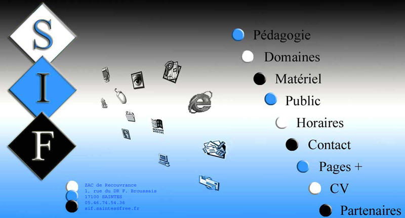 Bienvenue sur le site de Saintonge Informatique Formation
